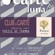 Club de carte: Poezie de toamna @ Carturesti Mercy