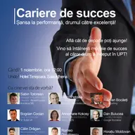 Cariere de succes. Sansa la performanta, drumul catre excelenta