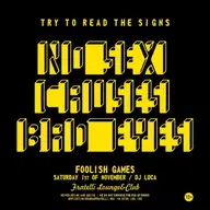 Foolish games! Try to read the signs!