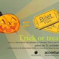 Trick or treat si mergi la film!