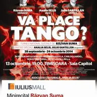 Analia Selis, violoncelistul Razvan Suma si chitaristul spaniol Julio Santillan