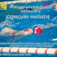 Concurs natatie pentru copiii cu dizabilitati