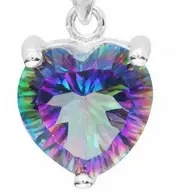 Pandantiv din Argint S925 cu Piatra din Topaz Mistic