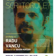 Ce mai faci, scriitorule? Dialog cu Radu Vancu la Carturesti Mercy