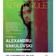 Ce mai faci, scriitorule? Dialog cu Alexandru Vakulovski