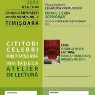 In cautarea cititorilor celebri @ Atelier de lectura la Timisoara