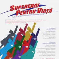Supereroi pentru viata – primul campionat de donare de sange din UPT