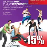 In week-end timisorenii fac miscare alaturi de echipa SmartFit la Auchan Mall
