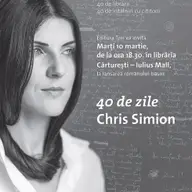 Lansare de carte Chris Simion - "40 de zile"