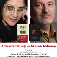 Adriana Babeti si Mircea Mihaies in dialog cu cititorii din Timisoara