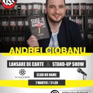 Andrei Ciobanu - stand-up comedy si lansare de carte