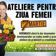 Ateliere speciale pentru Ziua Femeii, pe 7 martie, in toate magazinele Hornbach