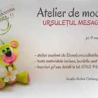 Ursuletul mesager - atelier de modelaj