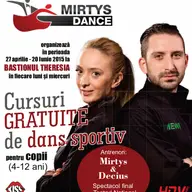 Cursuri GRATUITE de dans sportiv