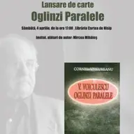 Lansare de carte Cornel Ungureanu - Oglinzi paralele