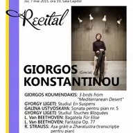 Recital de pian Giorgos Konstantinou
