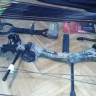 Arc compound kit tir vanatoare complet