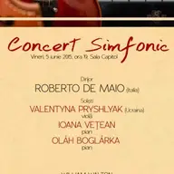 Concert Simfonic Valentyna Pryshlyak