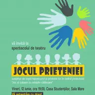 Jocul Prieteniei - Spectacol de teatru cu copii hipoacuzici