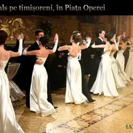 Balul Vienez ii invita la vals pe timisoreni, in Piata Operei