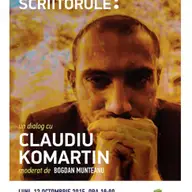 Claudiu Komartin invitat la "Ce mai faci, scriitorule?"
