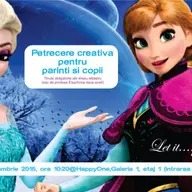 Petrecere creativa tematica pentru parinti si copii FROZEN (2)