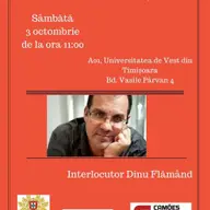Rui Zink la Timisoara