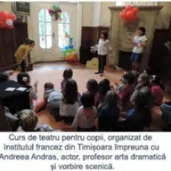 Curs de teatru si miscare scenica pentru copii si adolescenti