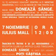 Campania Sa punem sangele in miscare