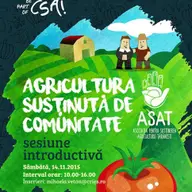 Training introductiv privind agricultura sustinuta de comunitate si parteneriatele ASAT