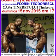 Competitie de culturism: Cupa Libertatii - Memorial Vasile Balmuş