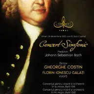 Concert simfonic Medalion Johann Sebastian Bach