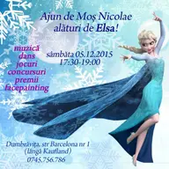 Ajun de Mos Nicolae alaturi de Elsa