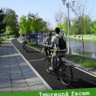 Pistele vopsite destinate biciclistilor
