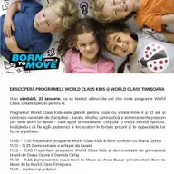Programul pentru copii Les Mills Born to Move
