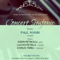 Concert Simfonic dirijor Paul Mann