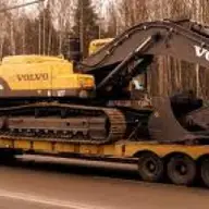 Transport utilaje cu platforma