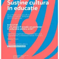 Cum poate fi scoala un partener in educatia pentru arta?