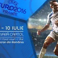 EURO 2016 în aer liber, pe cel mai mare ecran din România