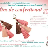 Atelier de confectionat cercei cu ciucuri