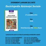 Enciclopedia asistentei sociale, coordonata de George Neamtu
