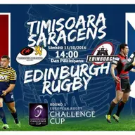 Timisoara Saracens - Edinburgh Rugby