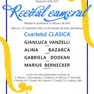 Recital cameral Cvartetul CLASICA