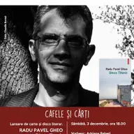 Disco literar cu Radu Pavel Gheo
