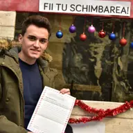 Studenții timișoreni și-au scris dorințele în scrisori adresate Moșului EduCrăciun