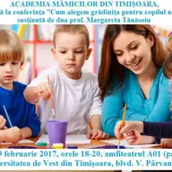 Seminarul "Cum alegem gradinita pentru copilul nostru"