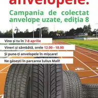 Campanie de colectare a anvelopelor uzate, la Iulius Mall