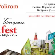 Evenimente Polirom sub egida Salonului de Carte Bookfest Timişoara, ediția a VI-a