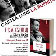 Clara Usón, via Skype, despre romanul Fiica Estului