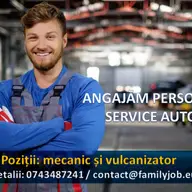 Angajam in service auto mecanic si vulcanizator